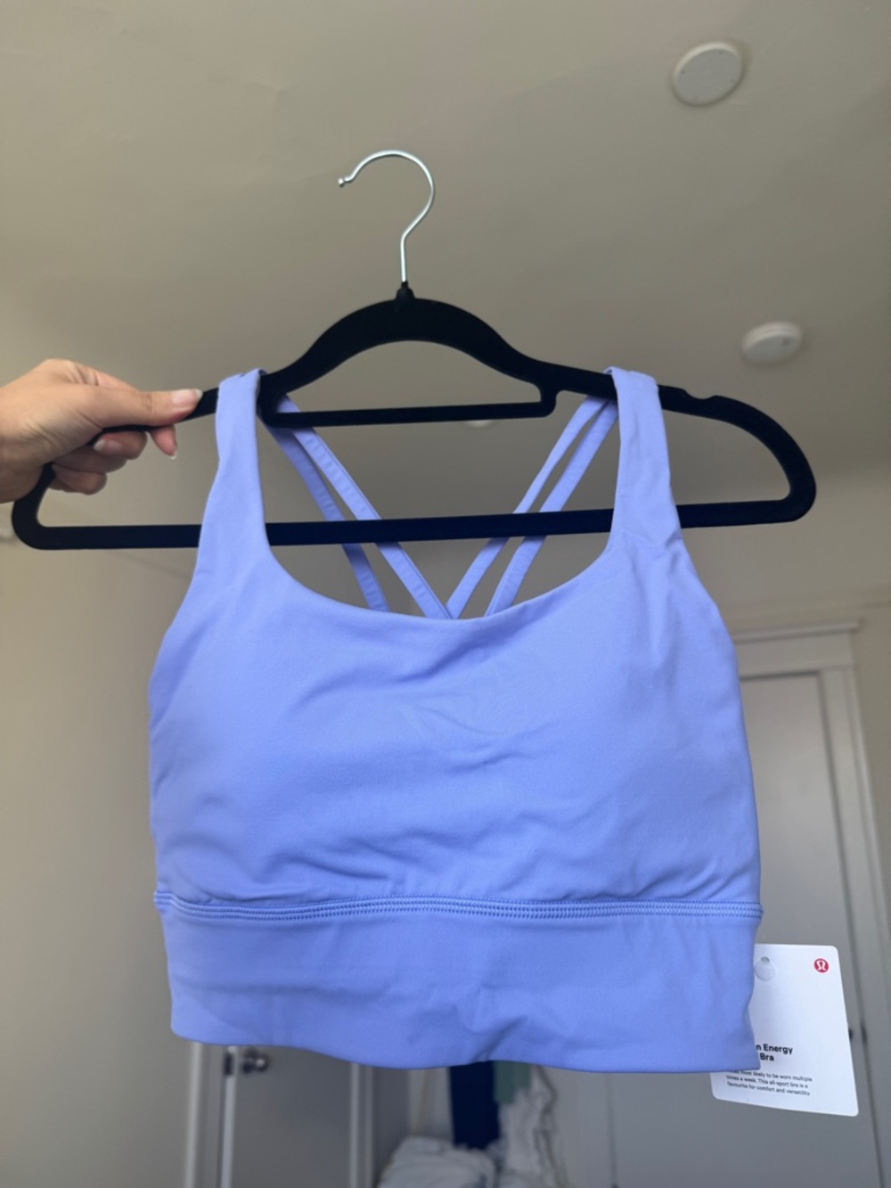lululemon Energy Longline Bra - Size 4, Medium Support B-D cup - Picture 2 of 4